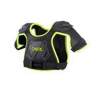 Protezione toracica o neal peewee per bambini giallo fluo