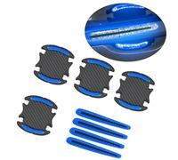 Protezione Trasparente Antigraffio Per Porte Auto Riflettente Eurowagens (8Pcs)