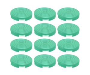 Protezione Trasparente per Pulsanti Sostituisce La Copertura Meccanica dei Pulsanti per Interruttori Akko Glorious, 12 Coperture per per Tastiere Sallybox Slimbo (GREEN)