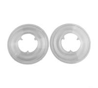Protezione trasparente per raggi della bicicletta, copertura in ABS per bicicletta pieghevole per bambini, diametro 135 mm con mozzo da 54 mm, scudo di prevenzione catena in plastica trasparente (2