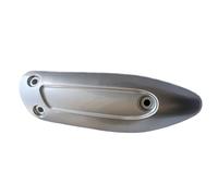 Protezione Tubo Scarico Moto Adatto per Piaggio Beverly 200 250 Copri Tubo di Scarico per Moto Copri-marmitta per Moto(Silver)