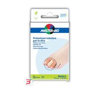 PROTEZIONE TUBOLARE IN GEL MASTER-AID FOOTCARE ELASTICIZZATO SMALL 7,5 CM 15 MM 2 PEZZI C4