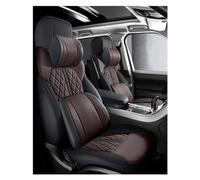 Protezione tutte stagioni Accessori Per Coprisedili Per Auto Set Completo Interno Per Automobili Personalizzata Per Dodge Per Calibro 2006-2012 Antiscivolo Comodo Durevole(Black brown,DE)