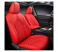 Protezione Tutte Stagioni Copertura Di Sede Dell'automobile Cuoio Dell'unità Elaborazione 3d Personalizzata Per Toyota Per Camry 2018 2019 2020 2021 Tutte Le Stagioni 1 Set(Rosso)