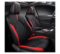 Protezione Tutte Stagioni Copertura Di Sede Dell'automobile Cuoio Dell'unità Elaborazione 3d Personalizzata Per Toyota Per Camry 2018 2019 2020 2021 Tutte Le Stagioni 1 Set(Nero rosso)