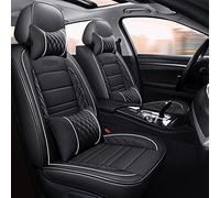 Protezione Tutte Stagioni Copertura Di Sede Dell'automobile Per Crv Fit For Jazz Per Accord Per Civic Per Odyssey Per Pilot Per Vezel Per Stream Per Shuttle(Black white,Luxury)