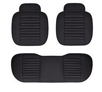 Protezione Tutte Stagioni Copertura Sede Dell'automobile Sedile Dell'unità Elaborazione Cuscino In Pelle Per Kia Per Sportage Per Ceed Per Rio Per Niro Per Stinger Per Optima Per Anima(Black 5 Seat)