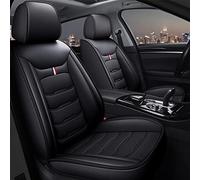 Protezione Tutte Stagioni Coprisedile In Pelle Per Auto Per 2 3 6 Bk Bl 2010 2006 2015 Gh Gg 2009 2017 2020 Cx-5 Cx-7 Cx-3 Seat Protector(Black Front+Rear)