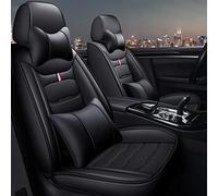 Protezione Tutte Stagioni Coprisedili Per Auto Per A4 Per Allroad Per Avant Cabriolet A1 A2 A3 A4l Per Sportback A5 Per A6 A6l A7 A8 5 Seat(Black 5 Seat,Deluxe)