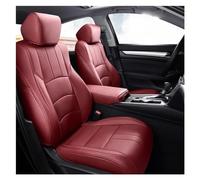 Protezione tutte stagioni Per Accord 2018-2021 2022 Set Completo Coprisedili Per Auto Cuscino Protettivo In Similpelle Impermeabile Antiscivolo Comodo Durevole(VINO ROSSO)
