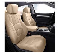 Protezione tutte stagioni Per Accord 2018-2021 2022 Set Completo Coprisedili Per Auto Cuscino Protettivo In Similpelle Impermeabile Antiscivolo Comodo Durevole(Beige)