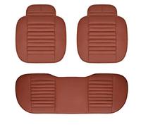 Protezione Tutte Stagioni Per Mercedes W177 Classe A W168 W169 W176 A A160 A180 A190 A200 Coprisedile Per Auto In Pelle PU Cuscino Del Sedile(Brown 5 Seat)