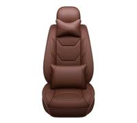 Protezione tutte stagioni Per Nissan Per Qashqai J11 Per Primera P12 Per Almera Per Note Per X Trail T31 T32 2019 Coprisedili Per Auto Antiscivolo Comodo Durevole(Marrone,edizione deluxe)