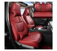 Protezione tutte stagioni Per Toyota Per Rav4 2019-2023 Coprisedili Per Auto Set Completo Speciale Protettivo Interno In Pelle Impermeabile Antiscivolo Comodo Durevole(VINO ROSSO)