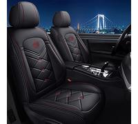 Protezione Tutte Stagioni Per Vw Per Polo Seggiolino Auto In Pelle Coperture Per Touareg Per Touran Per Passat B8 Per Jetta Per Golf 7 Per Tiguan Per 4 5 6 Seat Protector(Nero)
