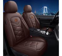 Protezione Tutte Stagioni Per Vw Per Polo Seggiolino Auto In Pelle Coperture Per Touareg Per Touran Per Passat B8 Per Jetta Per Golf 7 Per Tiguan Per 4 5 6 Seat Protector(Caffè)