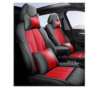 Protezione Tutte Stagioni Seggiolino Auto In Pelle Coperture Per Suzuki Per Swift Per Samurai Per Grand Vitara Per Liana 2014 Per Jimny 2000 Alto Sx4(Nero rosso,B)