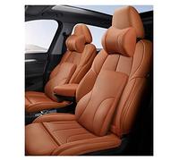 Protezione Tutte Stagioni Seggiolino Auto In Pelle Coperture Per Suzuki Per Swift Per Samurai Per Grand Vitara Per Liana 2014 Per Jimny 2000 Alto Sx4(Marrone,A)
