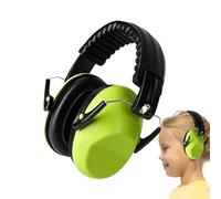 Protezione 'udito per bambini, paraorecchie a prova di suono - Cuffie multiuso con cancellazione del rumore | Protezioni uditive portatili, paraorecchie di sicurezza per studiare lettura, Verde