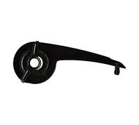 Protezione universale per catena della bicicletta, 32T, 34T, 36T, 38T, facile da installare, protezione per catena della bici da strada (nero)
