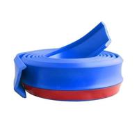 Protezione Universale Per Paraurti Anteriore In Gomma Auto Striscia Minigonna Laterale Per Spoiler Splitter Per Della Carrozzeria Minigonne Laterale(2.5m Blue)