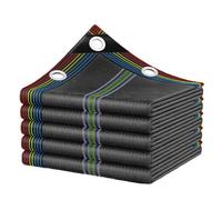 Protezione UV, 2 x 3 x 4 m, 3 x 6 m, tessuto a rete traspirante per uso esterno, rete ombreggiante per pergola da giardino, 4 x 10 m, facile da installare