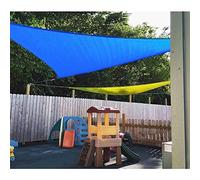 Protezione UV al 98% per esterni, senza fori, 2 x 3,6 m, resistente alle intemperie, blocca il 95% dei raggi nocivi, perfetto per balconi e campeggio, colore blu