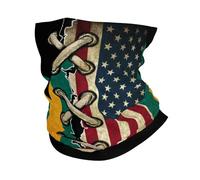 Protezione UV Cerchietto per Capelli,America And Bahamas Bahamian Flag Vintage Combine,Passamontagna Antivento Sciarpa a Tubo per Ciclismo Motocicletta Outdoor 26X30cm