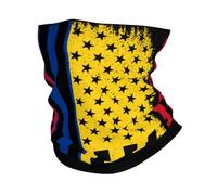 Protezione UV Cerchietto per Capelli,America And Colombia Colombian Flag Combine,Protezione del Viso Antivento Sciarpa a Mezza Faccia per Bambini Motocicletta Arrampicata 26X30cm