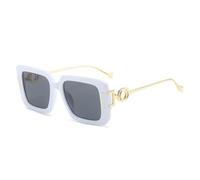 Protezione UV Punk Occhiali Da Sole Per Le Donne Degli Uomini Gradiente Occhiali Da Sole All'aperto Shades Eyewear UV400, 6, Taglia unica