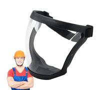 Protezione viso anti-appannamento, protezione viso - Maschera protettiva anti-appannamento con fascia regolabile - Attrezzatura di sicurezza per adulti, protezione del viso per lavoro