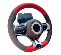 Protezione volante Adatto per BYD per Atto 3 EV 2022 2023 Coprivolante per auto antiscivolo nero cucito a mano