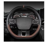Protezione Volante Auto Per Citroen Per C3 2020 Per Berlingo 3 | La pelle protegge il volante dall'usura.(Brown D)