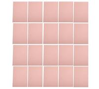 Protezioni 20 pezzi 20 pezzi A4 20 fori colorati di carta glassata staccabili colorabili coperte di rilegatura impermeabile sottili per forniture per la scuola di ufficio (Rosa)