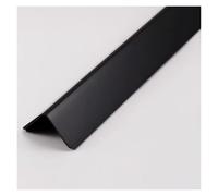 Protezioni angolari da parete autoadesive a forma di L, protezione bordi a 89° for la casa, le scale, i mobili e le finiture delle porte(Black,3.6x240cm/1.4x94.5in)