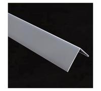 Protezioni angolari da parete autoadesive a forma di L, protezione bordi in PVC 89° for cartongesso, scale, protezione di casa e ufficio - Impermeabili(Grey,2x120cm/0.8x47.2in)