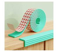 Protezioni angolari di sicurezza, Self Adhesive Foam Safety Bumpers Edge Corner Guards Strips Multicolor Multiple Sizes(Green,5m/16.4ft)