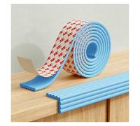 Protezioni angolari di sicurezza, Self Adhesive Foam Safety Bumpers Edge Corner Guards Strips Multicolor Multiple Sizes(Blue,2m/6.5ft)
