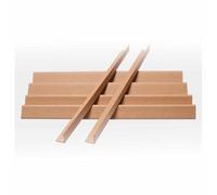 Protezioni Angolari In Cartone Protezioni Angolari A L Per Pallet Per Spedizioni Logistiche E Stabilizzazione Delle Spedizioni (confezione Da 100)(10 x 4 x 0.4 cm (L x W x THK))