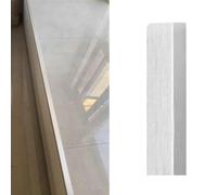 Protezioni Angolari In Lega Di Alluminio Argentata Da 48" For Angoli Da Parete, Protezione Angolare Da Parete For Paraurti, Telaio Porta, Decorazione(W36mm/1.4in,7PCS)