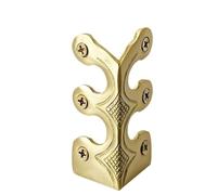 Protezioni angolari in metallo per battiscopa, Protezioni for angoli in metallo for battiscopa e multicolore(Color 3)