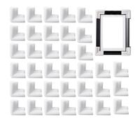 Protezioni angolari in schiuma ispessita per una gestione sicura della cornice dello specchio della TV