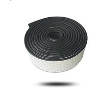 Protezioni angolari in schiuma, Protezioni for angoli di mobili, bordo sicurezza, protezione paraurti, striscia adesiva in schiuma for cuscini da tavolo e cucina(Black,3pcs)