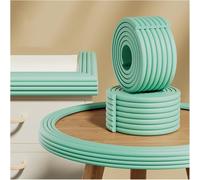 Protezioni angolari in schiuma, Protezioni for angoli for mobili a forma di W, schiuma sicurezza extra spessa for tavoli e vivi(Green,2pcs)