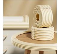 Protezioni angolari in schiuma, Protezioni for angoli for mobili a forma di W, schiuma sicurezza extra spessa for tavoli e vivi(Beige,4pcs)