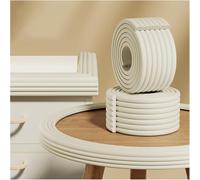 Protezioni angolari in schiuma, Protezioni for angoli for mobili a forma di W, schiuma sicurezza extra spessa for tavoli e vivi(White,6pcs)