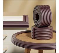 Protezioni angolari in schiuma, Protezioni for angoli for mobili a forma di W, schiuma sicurezza extra spessa for tavoli e vivi(Brown,2pcs)
