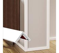 Protezioni angolari per pareti, Protezioni angolari autoadesive in PVC per Profili murali - Strisce protettive per Bordi da 155 cm per Bagno, Cucina, Ufficio e Porte - Decorazione angolare b