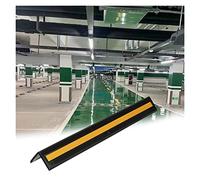 Protezioni angolari, Striscia riflettente in gomma for paraspigoli da parete for parcheggi, gialla, diverse misure