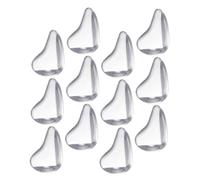Protezioni Angolari Trasparenti per Ragazzo Ragazza, 12 Pezzi in Silicone | Adesive, Robusto e Discreto, per Tavolo e Libreria, Tutela Angoli e Bordi di Mobili